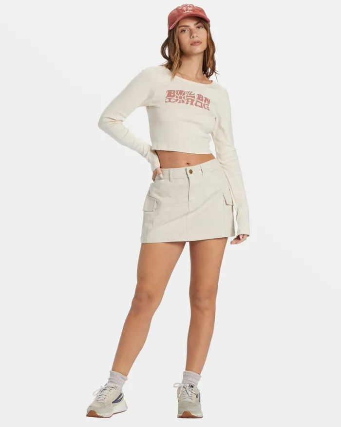 Billabong Skirts Hilary Cargo Skirt White Cap 8211 Women Billabong Skirts Hilary Cargo Skirt White Cap 8211 Women