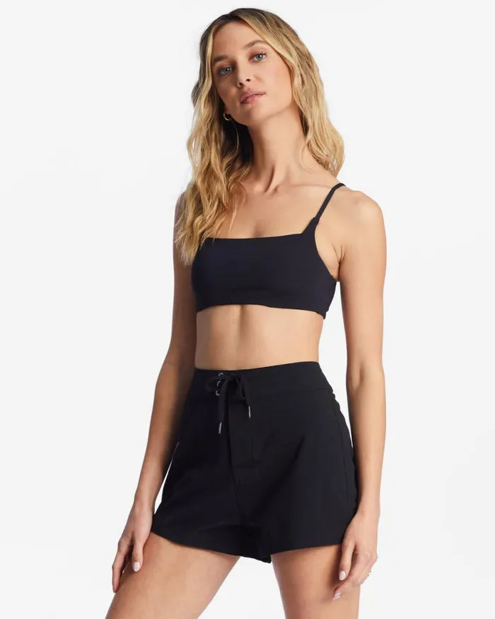 Billabong Sol Searcher Swim Sol Searcher Fixed Waist Boardshorts Black Pebble 8211 Women Billabong Sol Searcher Swim Sol Searcher Fixed Waist Boardshorts Black Pebble 8211 Women