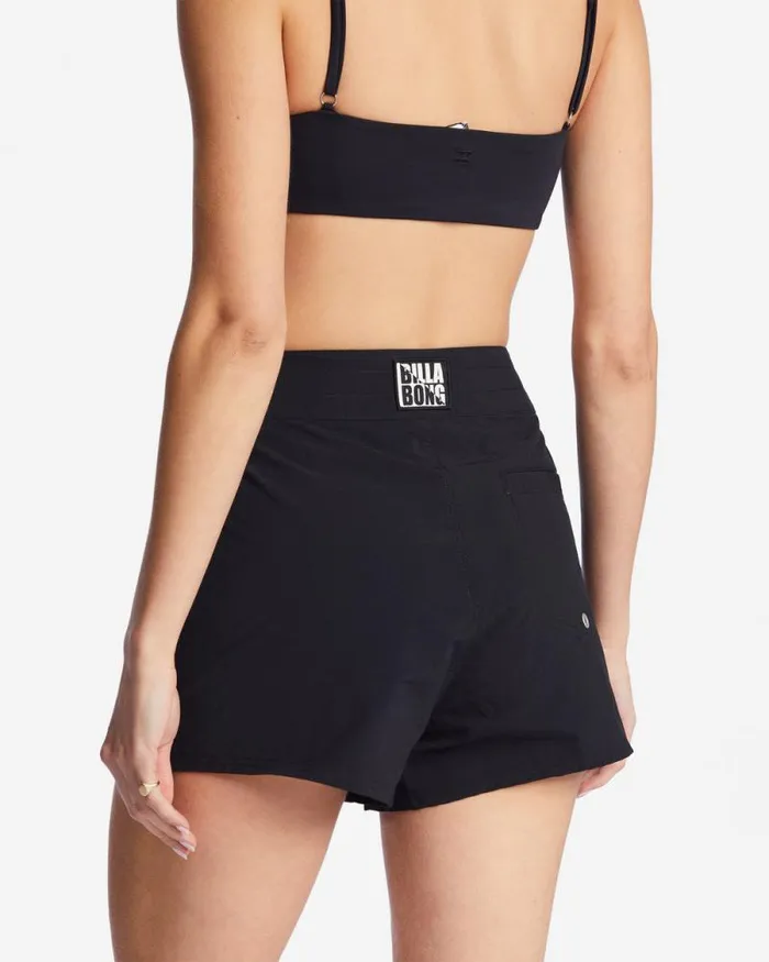 Billabong Sol Searcher Swim Sol Searcher Fixed Waist Boardshorts Black Pebble 8211 Women Billabong Sol Searcher Swim Sol Searcher Fixed Waist Boardshorts Black Pebble 8211 Women
