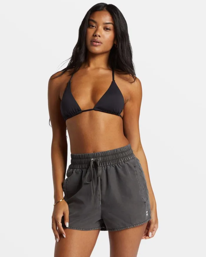 Billabong Sol Searcher Swim Sol Searcher New Elastic Waist Swim Trunks Black Pebble 8211 Women Billabong Sol Searcher Swim Sol Searcher New Elastic Waist Swim Trunks Black Pebble 8211 Women