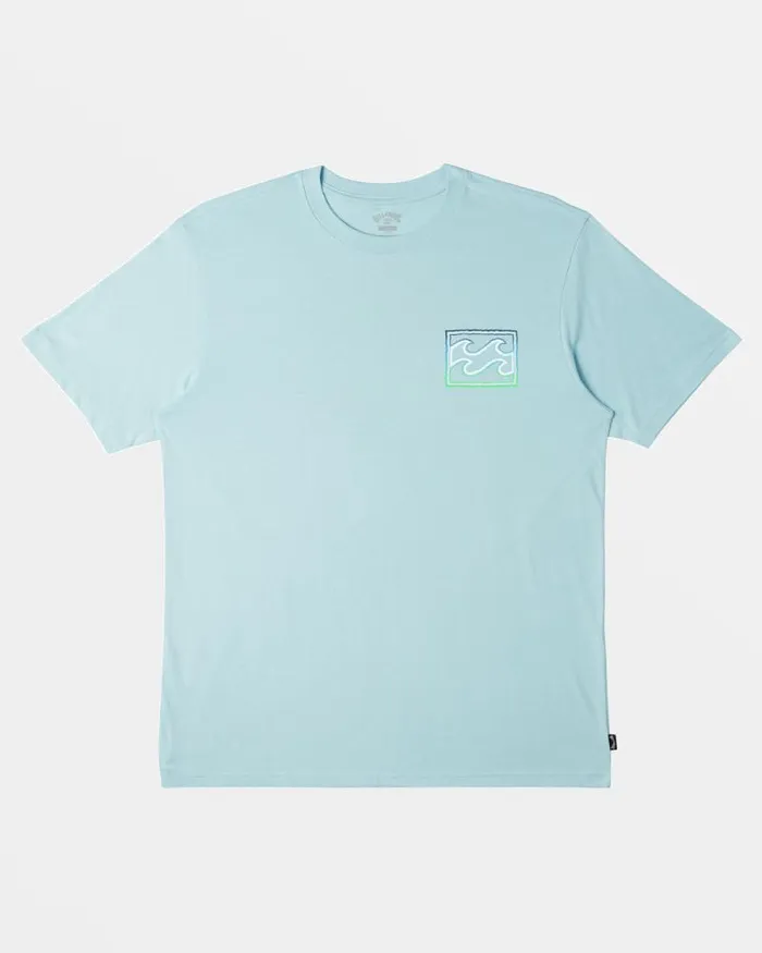 Billabong TShirts Crayon Wave TShirt Coastal 8211 Men Billabong TShirts Crayon Wave TShirt Coastal 8211 Men
