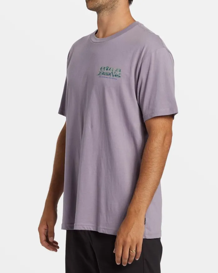 Billabong TShirts Lizard TShirt Purple Ash 8211 Men Billabong TShirts Lizard TShirt Purple Ash 8211 Men
