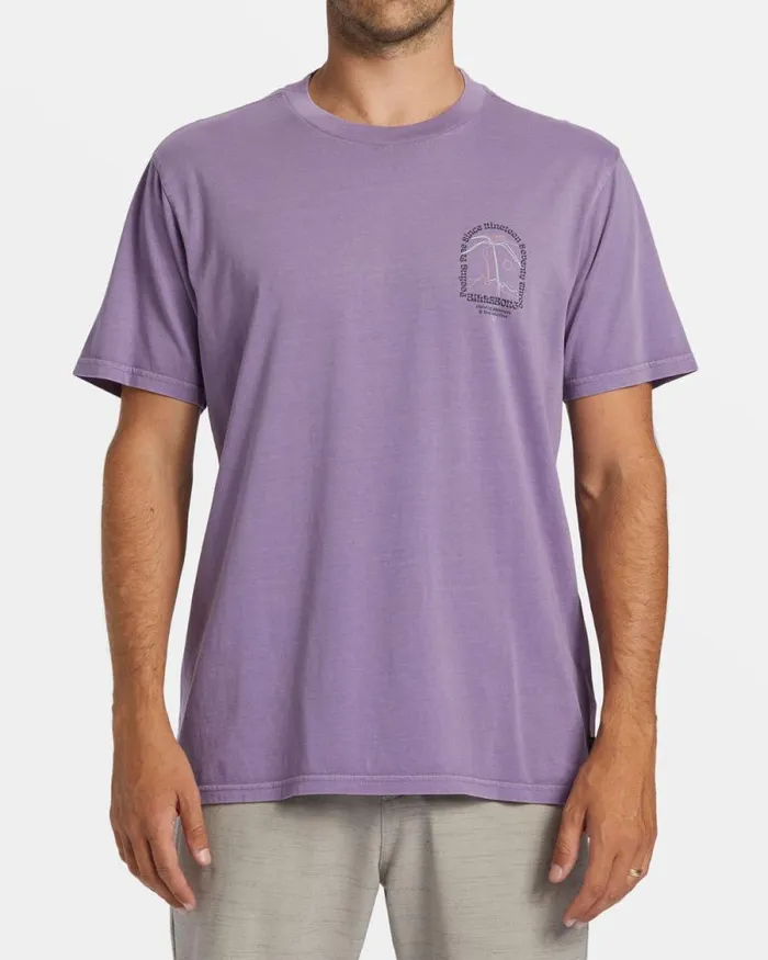Billabong TShirts Vacay TShirt Dusty Grape 8211 Men Billabong TShirts Vacay TShirt Dusty Grape 8211 Men