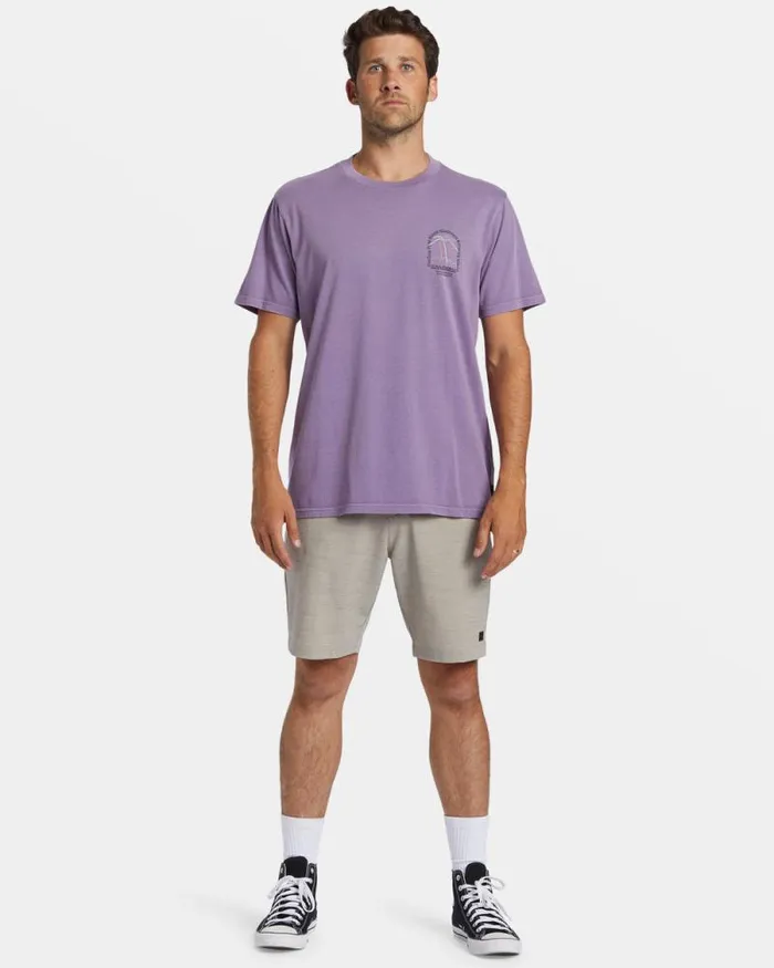 Billabong TShirts Vacay TShirt Dusty Grape 8211 Men Billabong TShirts Vacay TShirt Dusty Grape 8211 Men