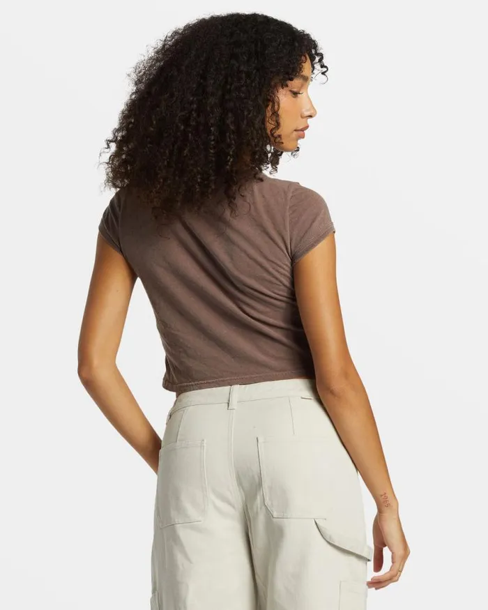 Billabong Tops Daily TShirt Kona 8211 Women Billabong Tops Daily TShirt Kona 8211 Women