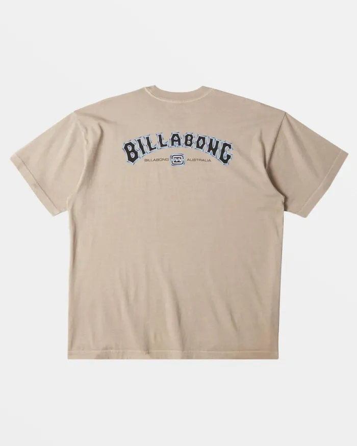 Billabong Wave Washed Essentials Archwave OG TShirt Cream 8211 Men Billabong Wave Washed Essentials Archwave OG TShirt Cream 8211 Men