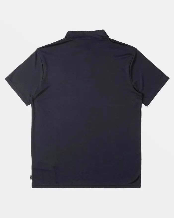 Billabong Wave Washed Essentials Offshore Short Sleeve Polo Tshirt Black 8211 Men Billabong Wave Washed Essentials Offshore Short Sleeve Polo Tshirt Black 8211 Men