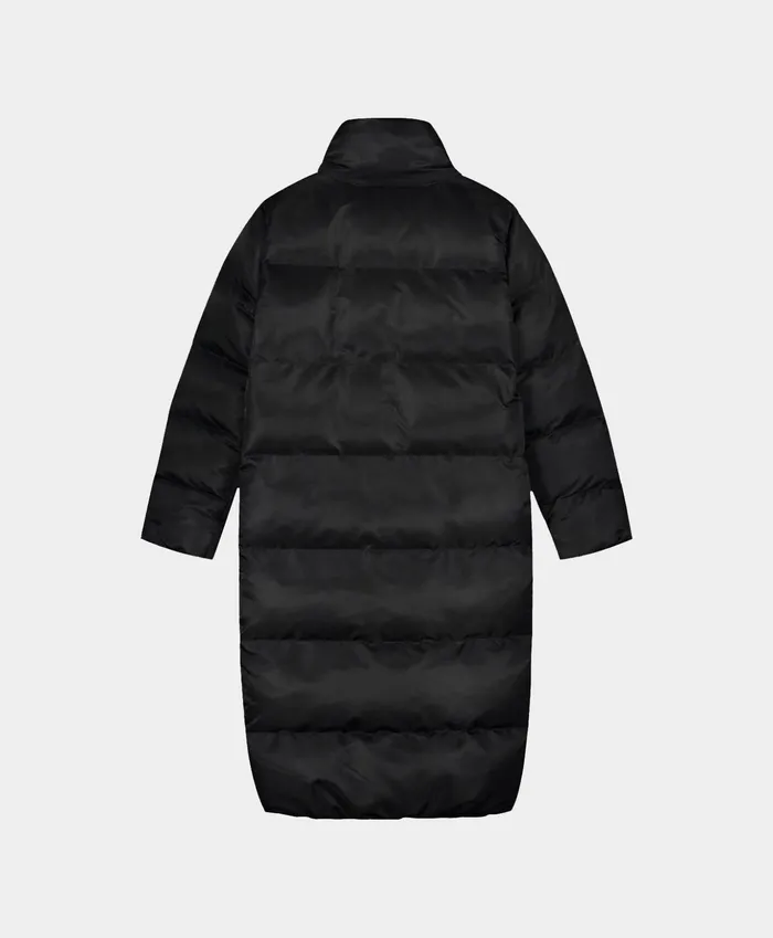 Black Epuff Long Jacket Men Daily Paper Jackets