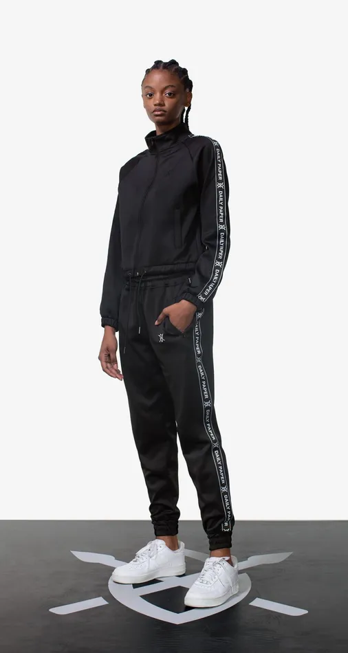 Black Etape Track Pants Black Women Daily Paper Trousers