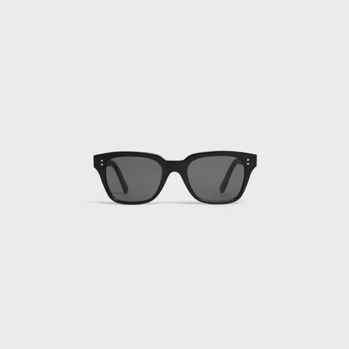Black Frame 04 Sunglasses In Acetate With Polarized Lenses Black Men CELINE SUNGLASSES Black Frame 04 Sunglasses In Acetate With Polarized Lenses Black Men CELINE SUNGLASSES