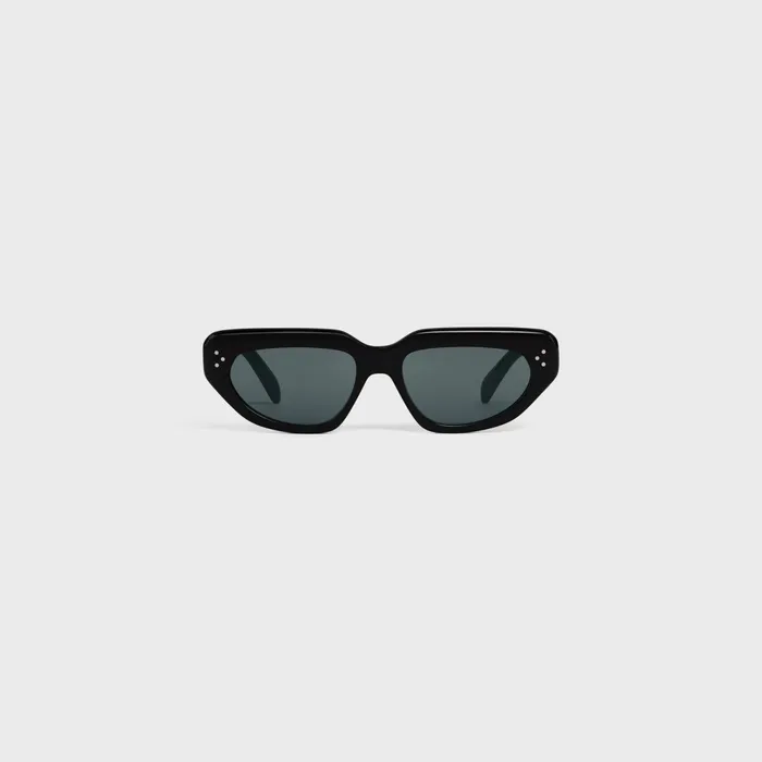 Black Frame 52 Sunglasses In Acetate Black Men CELINE SUNGLASSES