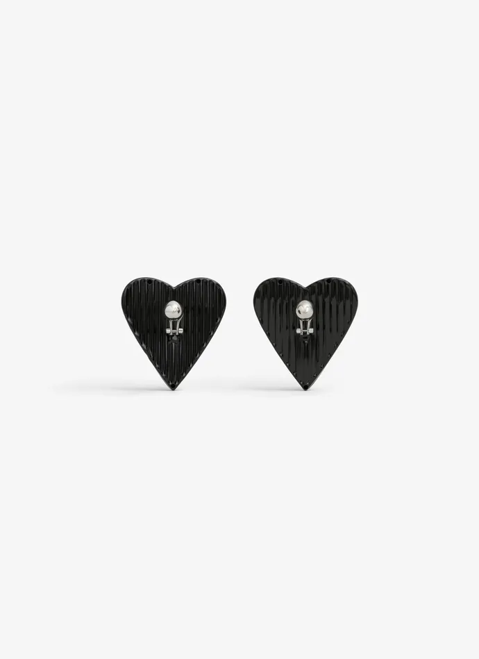 Black LE CUR BOMB EARRINGS Women Alaa Jewels