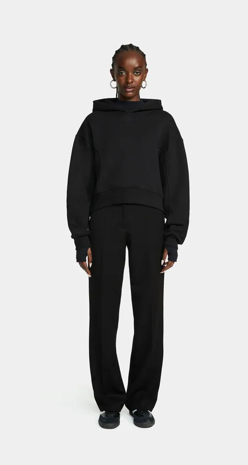 Black Rada Hoodie Black Women Daily Paper Hoodies and Sweaters