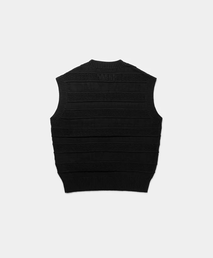 Black Rashidi Spencer Men Daily Paper Knitwear