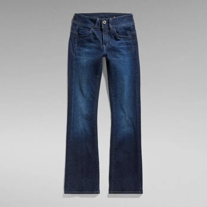 Bootcut and Flare Women GStar RAW Midge Bootcut Jeans Worn In Ocean Reef