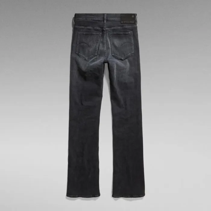 Bootcut and Flare Women GStar RAW Noxer Bootcut Jeans Worn In Black Moon