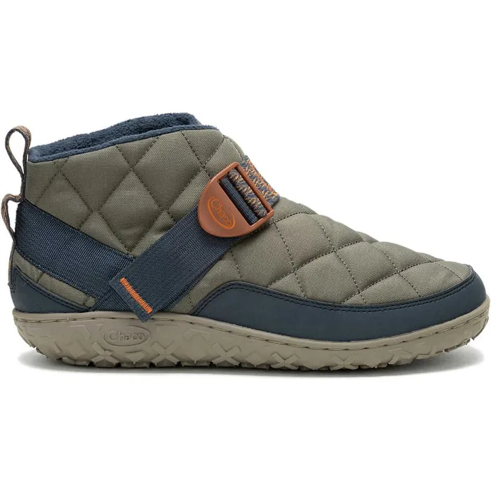 Boots Men Chaco Ramble Rugged Canvas Shoe Dusty Olive