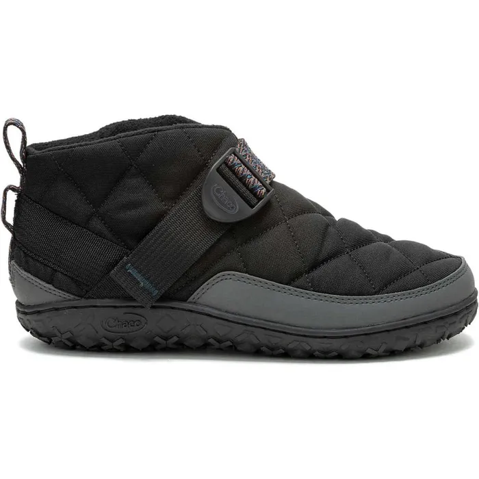 Boots Women Chaco Ramble Rugged Canvas Shoe Black Graphite