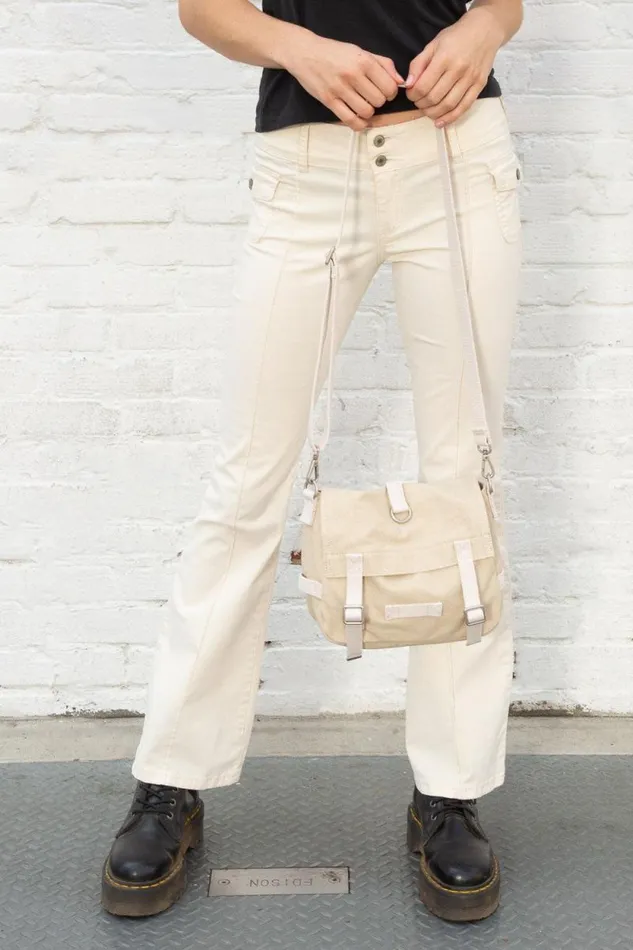 Brandy Melville Bags and Backpacks Messenger Bag Ivory 8211 Women