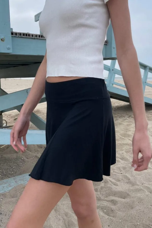 Brandy Melville Bottoms Starla Mini Skirt Black 8211 Women