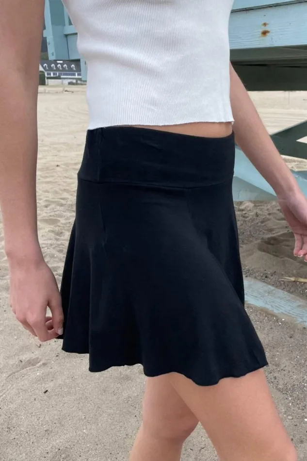 Brandy Melville Bottoms Starla Mini Skirt Black 8211 Women