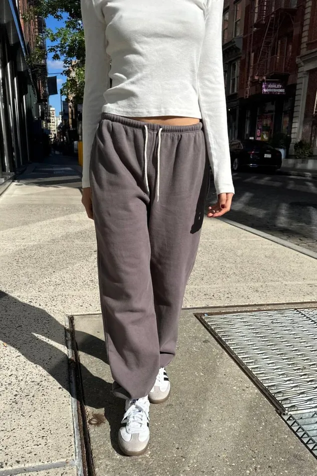 Brandy Melville Sweatpants and Sweatshirts Rosa Tie Sweatpants Dark Grey 8211 Women Brandy Melville Sweatpants and Sweatshirts Rosa Tie Sweatpants Dark Grey 8211 Women
