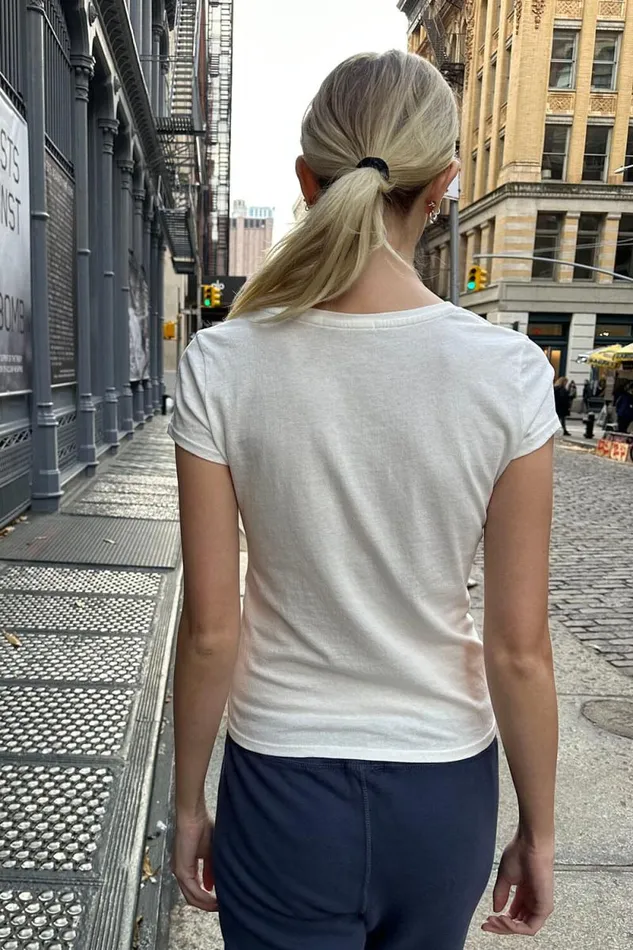 Brandy Melville Tops Safiya Top Natural White 8211 Women