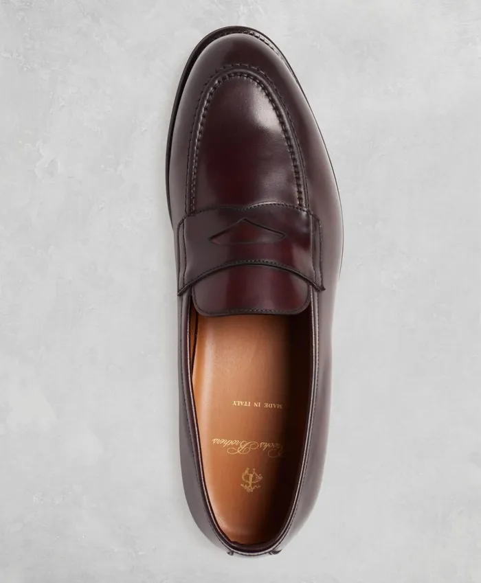 Brooks Brothers Dress and Casual Shoes Golden Fleece Cordovan Penny Loafers Burgundy 8211 Men Brooks Brothers Dress and Casual Shoes Golden Fleece Cordovan Penny Loafers Burgundy 8211 Men