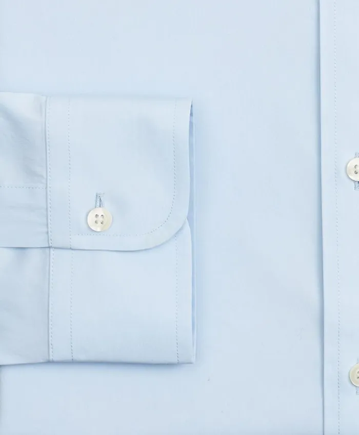 Brooks Brothers Dress Shirts Milano Slim Fit Dress Shirt Performance NonIron With COOLMAX ButtonDown Collar Twill Light Blue 8211 Men Brooks Brothers Dress Shirts Milano Slim Fit Dress Shirt Performance NonIron With COOLMAX ButtonDown Collar Twill Light Blue 8211 Men
