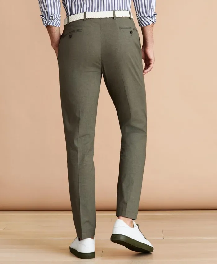 Brooks Brothers Dress Trousers Cotton PlainFront Trousers Green 8211 Men Brooks Brothers Dress Trousers Cotton PlainFront Trousers Green 8211 Men