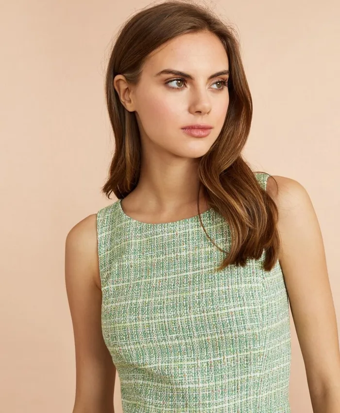 Brooks Brothers Dresses Boucle Sheath Dress Greenmulti 8211 Women Brooks Brothers Dresses Boucle Sheath Dress Greenmulti 8211 Women