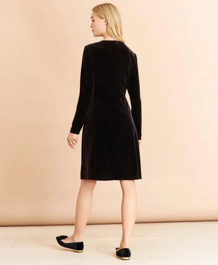 Brooks Brothers Dresses Velour Dress Black 8211 Women Brooks Brothers Dresses Velour Dress Black 8211 Women