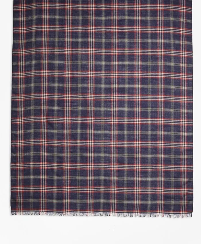 Brooks Brothers Hats Gloves and Scarves Tartan Scarf Navy 8211 Men Brooks Brothers Hats Gloves and Scarves Tartan Scarf Navy 8211 Men