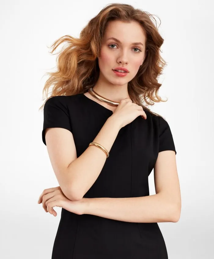Brooks Brothers Jewelry GoldPlated Omega Chain Cuff Bracelet Gold 8211 Women Brooks Brothers Jewelry GoldPlated Omega Chain Cuff Bracelet Gold 8211 Women