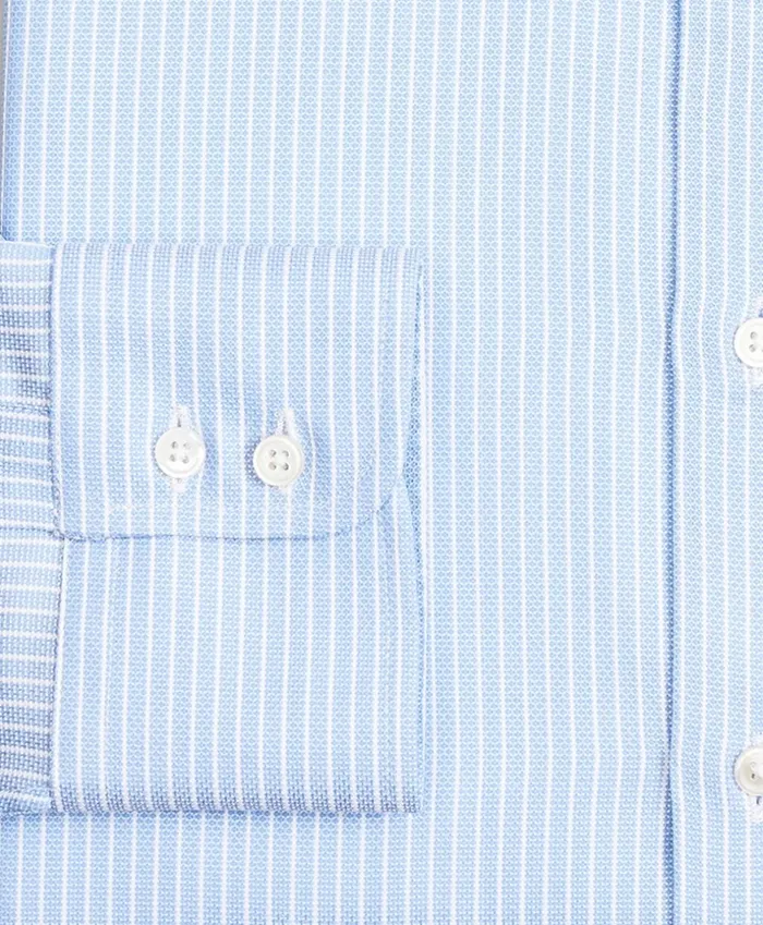 Brooks Brothers Luxury Shirts Luxury Collection Madison ClassicFit Dress Shirt Franklin Spread Collar Ground Stripe Blue 8211 Men Brooks Brothers Luxury Shirts Luxury Collection Madison ClassicFit Dress Shirt Franklin Spread Collar Ground Stripe Blue 8211 Men