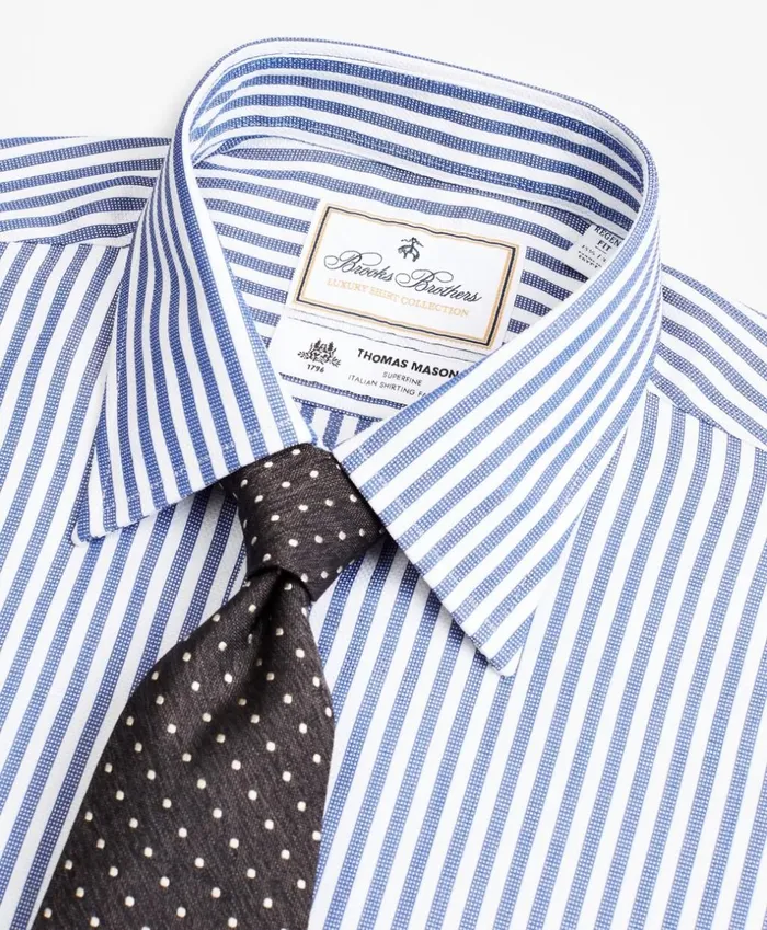 Brooks Brothers Luxury Shirts Luxury Collection Regent Fitted Dress Shirt Franklin Spread Collar Bengal Stripe Blue 8211 Men Brooks Brothers Luxury Shirts Luxury Collection Regent Fitted Dress Shirt Franklin Spread Collar Bengal Stripe Blue 8211 Men