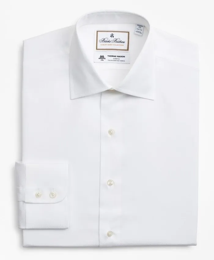 Brooks Brothers Luxury Shirts Luxury Collection Regent Fitted Dress Shirt Franklin Spread Collar Fine Stripe White 8211 Men Brooks Brothers Luxury Shirts Luxury Collection Regent Fitted Dress Shirt Franklin Spread Collar Fine Stripe White 8211 Men