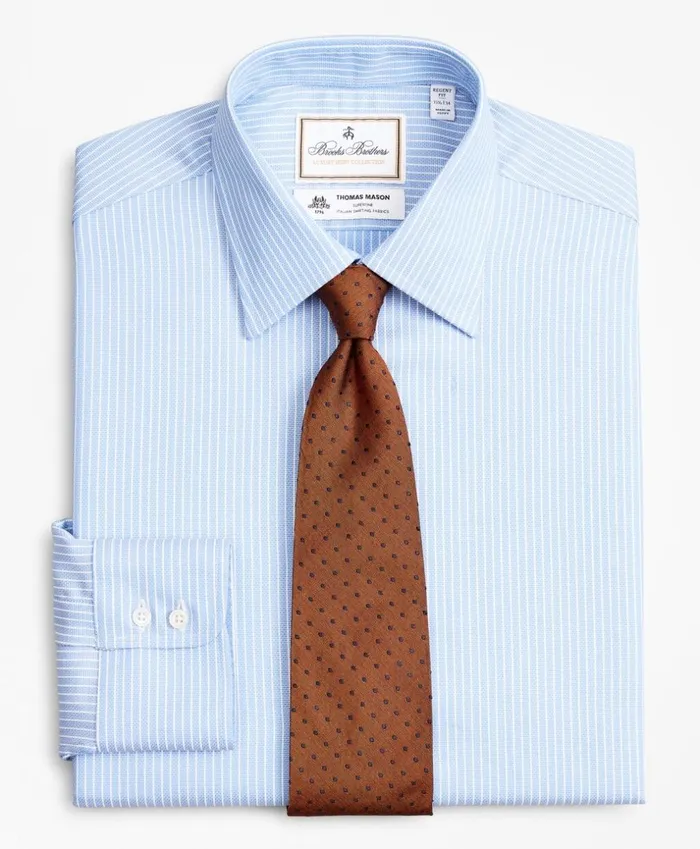 Brooks Brothers Luxury Shirts Luxury Collection Regent Fitted Dress Shirt Franklin Spread Collar Ground Stripe Blue 8211 Men Brooks Brothers Luxury Shirts Luxury Collection Regent Fitted Dress Shirt Franklin Spread Collar Ground Stripe Blue 8211 Men