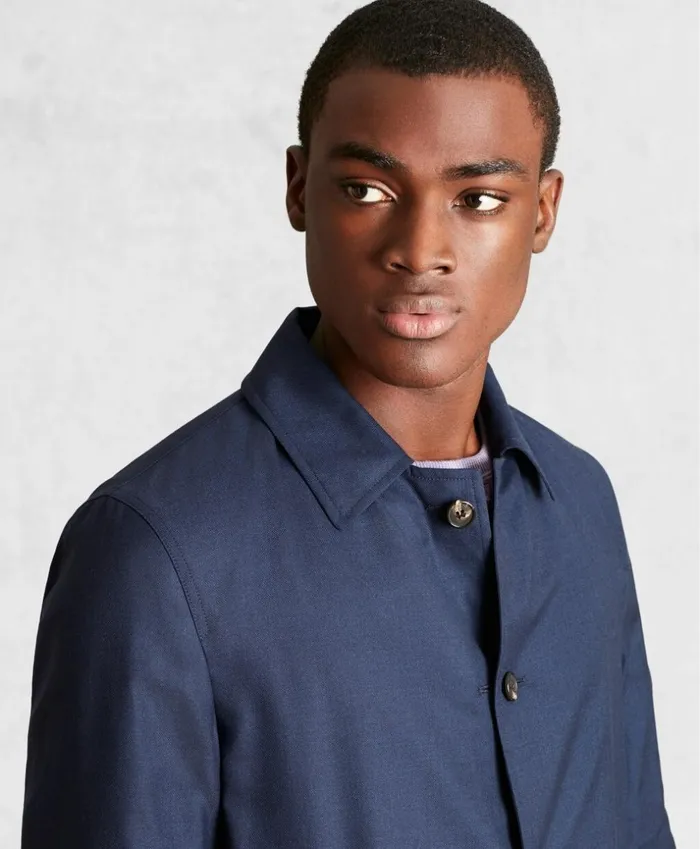 Brooks Brothers Outerwear Golden Fleece Reversible Packable Trench Coat Navy 8211 Men Brooks Brothers Outerwear Golden Fleece Reversible Packable Trench Coat Navy 8211 Men