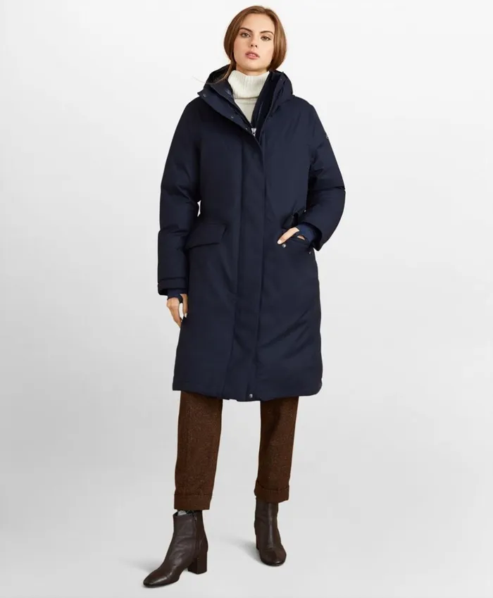 Brooks Brothers Outerwear Polar Series Waterproof Tech Parka Navy 8211 Women Brooks Brothers Outerwear Polar Series Waterproof Tech Parka Navy 8211 Women