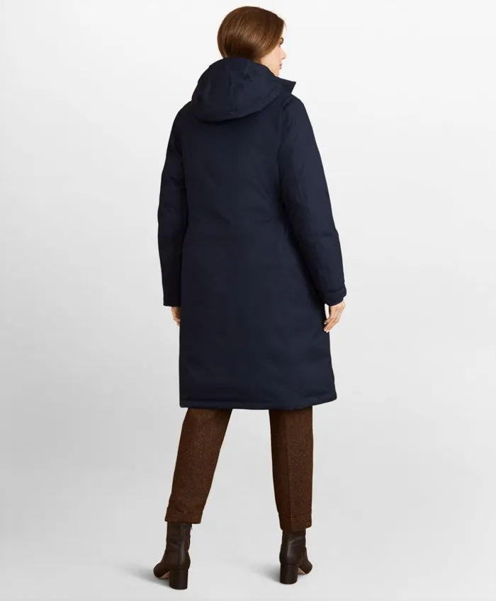Brooks Brothers Outerwear Polar Series Waterproof Tech Parka Navy 8211 Women Brooks Brothers Outerwear Polar Series Waterproof Tech Parka Navy 8211 Women