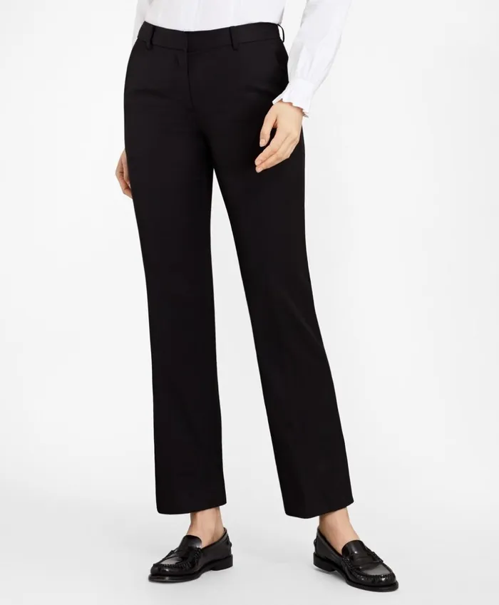 Brooks Brothers Pants Skirts and Shorts Gabardine Trousers Black 8211 Women