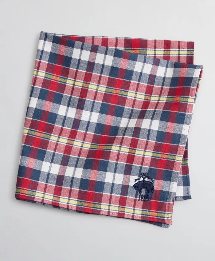 Brooks Brothers Pocket Squares and Handkerchiefs Madras Pocket Square Multi 8211 Men Brooks Brothers Pocket Squares and Handkerchiefs Madras Pocket Square Multi 8211 Men