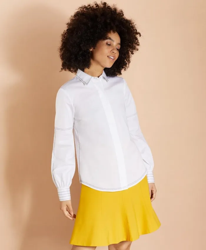 Brooks Brothers Shirts and Tops BishopSleeve Poplin Blouse White 8211 Women Brooks Brothers Shirts and Tops BishopSleeve Poplin Blouse White 8211 Women