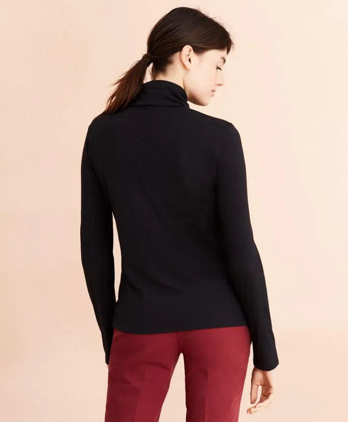 Brooks Brothers Shirts and Tops LongSleeve Turtleneck Black 8211 Women Brooks Brothers Shirts and Tops LongSleeve Turtleneck Black 8211 Women