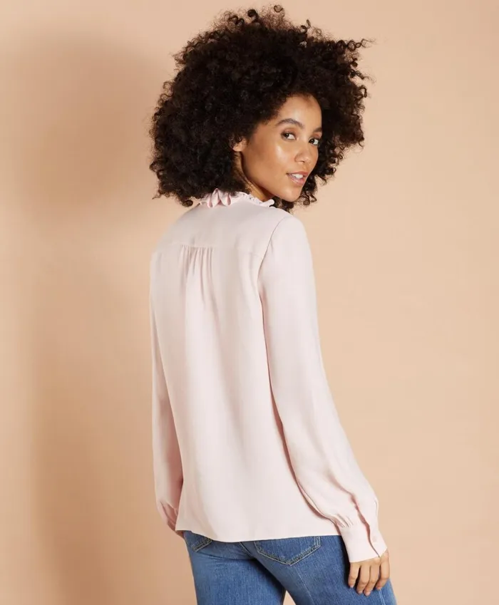 Brooks Brothers Shirts and Tops Ruffled Crepe Blouse Light Pink 8211 Women Brooks Brothers Shirts and Tops Ruffled Crepe Blouse Light Pink 8211 Women