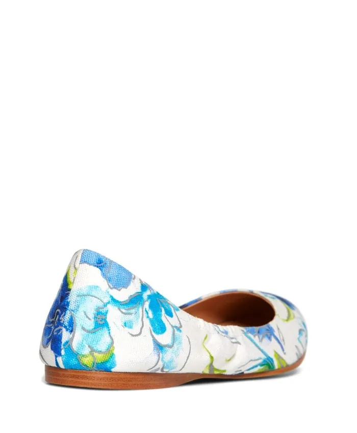 Brooks Brothers Shoes and Belts Floral Canvas Ballet Flats Bluewhite 8211 Women Brooks Brothers Shoes and Belts Floral Canvas Ballet Flats Bluewhite 8211 Women