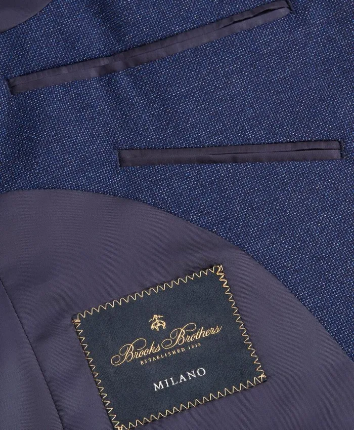 Brooks Brothers Sport Coats and Vests Milano Fit Hopsack Sport Coat Blue 8211 Men Brooks Brothers Sport Coats and Vests Milano Fit Hopsack Sport Coat Blue 8211 Men