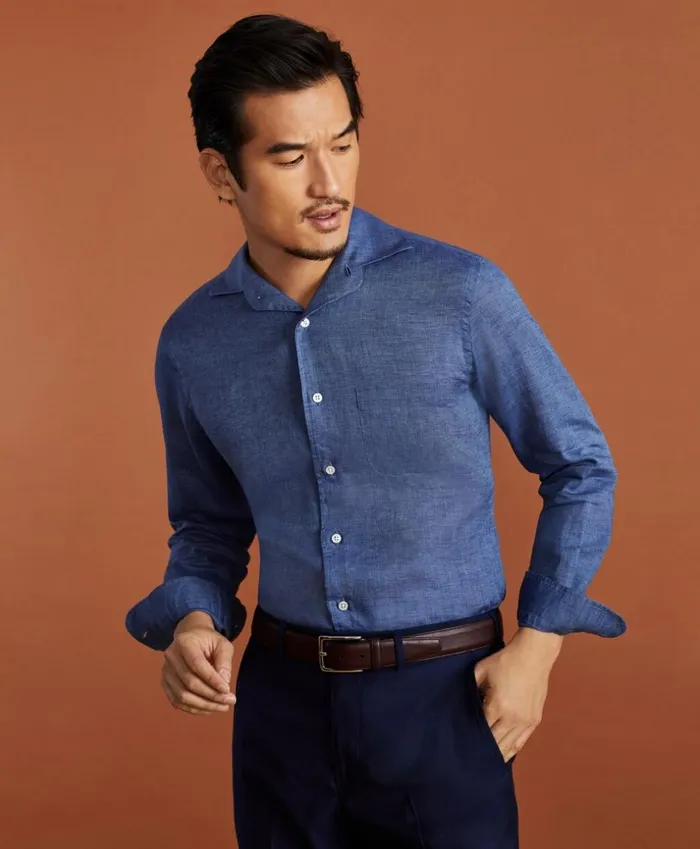 Brooks Brothers Sport Shirts Golden Fleece Regent Fit Linen Sport Shirt Blue 8211 Men Brooks Brothers Sport Shirts Golden Fleece Regent Fit Linen Sport Shirt Blue 8211 Men