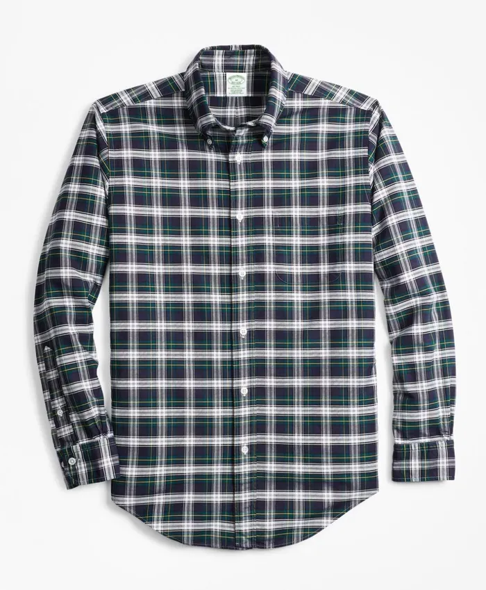 Brooks Brothers Sport Shirts Milano Fit Oxford Tartan Sport Shirt Navygreenwhite 8211 Men Brooks Brothers Sport Shirts Milano Fit Oxford Tartan Sport Shirt Navygreenwhite 8211 Men